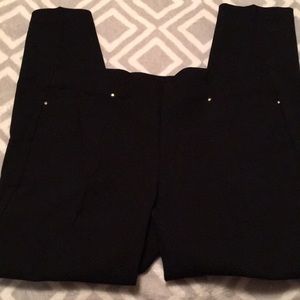 Ladies black ankle pants